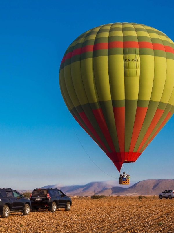 hot air ballon marrakech